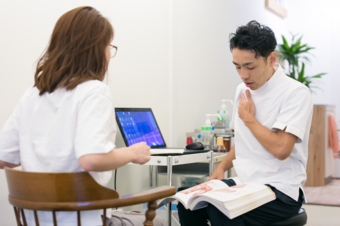患者様との対話 写真